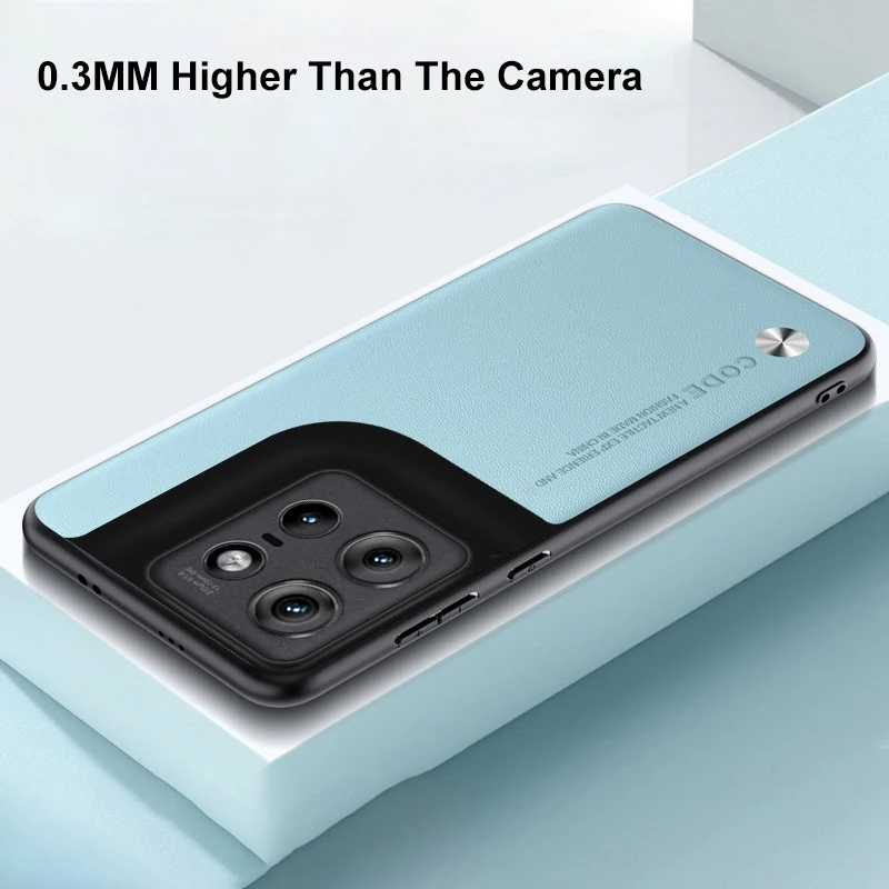 Luxury PU Leather Case For Motorola Edge 50 Neo Edge50 Neo Back Cover Silicone Protection Phone Case For Motorola Moto S50 5G