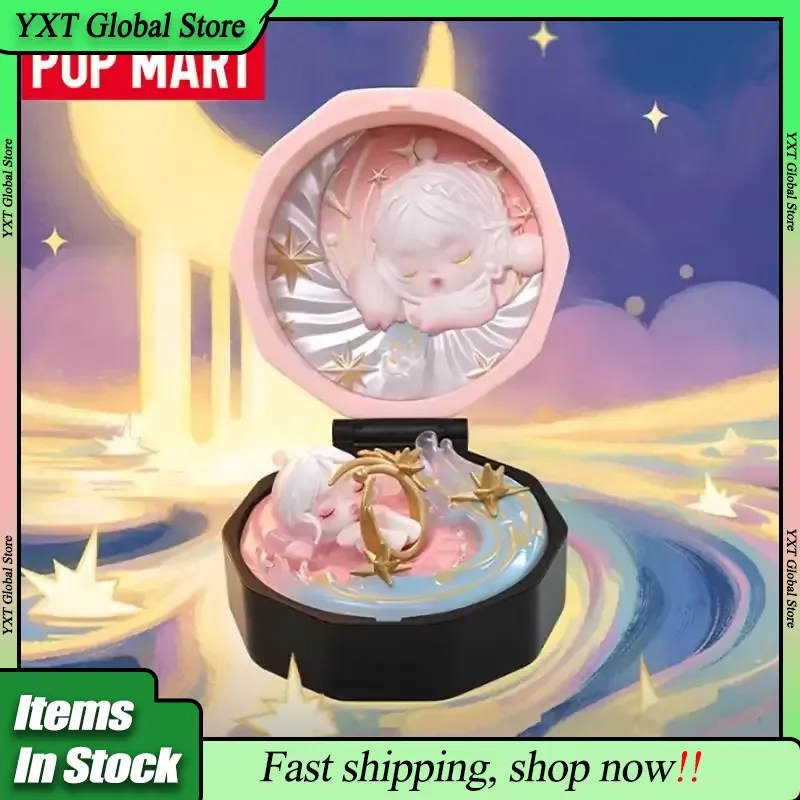 

Pop Mart Romantic Ring Box Series 4 Scene Sets Blind Box Skullpanda Molly Action Figure Surprise Mystery Box Doll Girl Xmas Gift