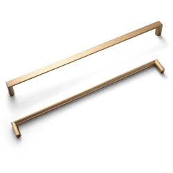 Goo-Ki Champagne Bronze Cabinet Pulls Black Cabinet Handles for Dresser,Wardrobe&Cupboard,Zinc Alloy Kitchen Cabinet Handles