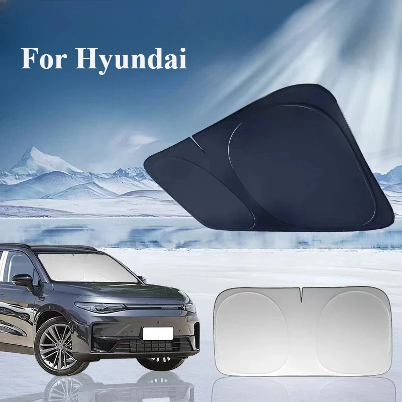 

Car Windshield Sunshades Cover Visors For Hyundai Solaris Creta Ix25 Kona Tucson Sonata FE I40 Elantra Ix35 I20 Ix45 HB20 Accent