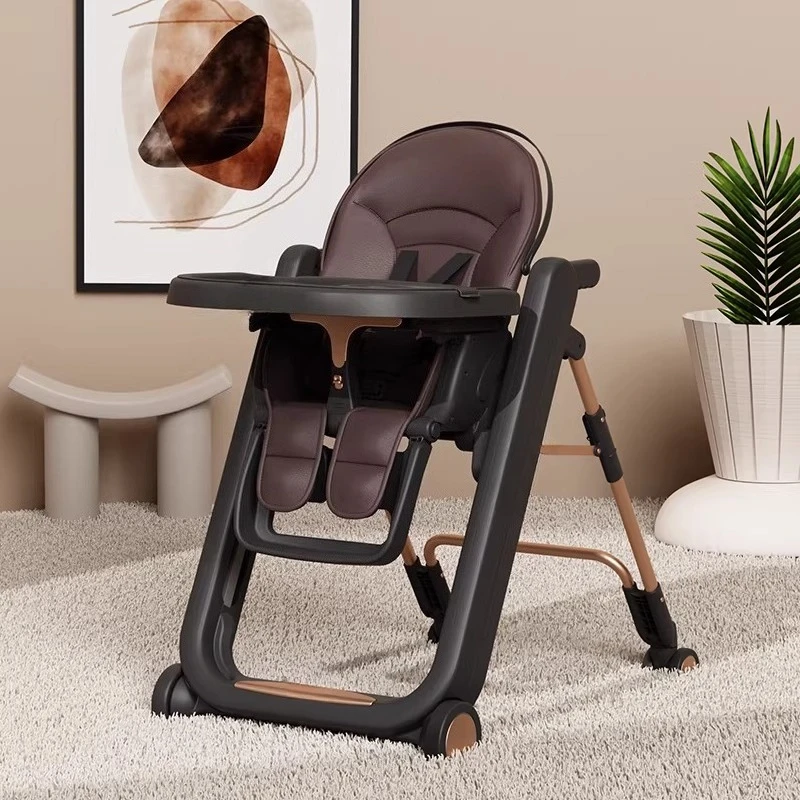 Baby Dining Chair Children's Dining Table Chair, Baby Multi-functional Foldable Eating Chair Learning To Sit At Home