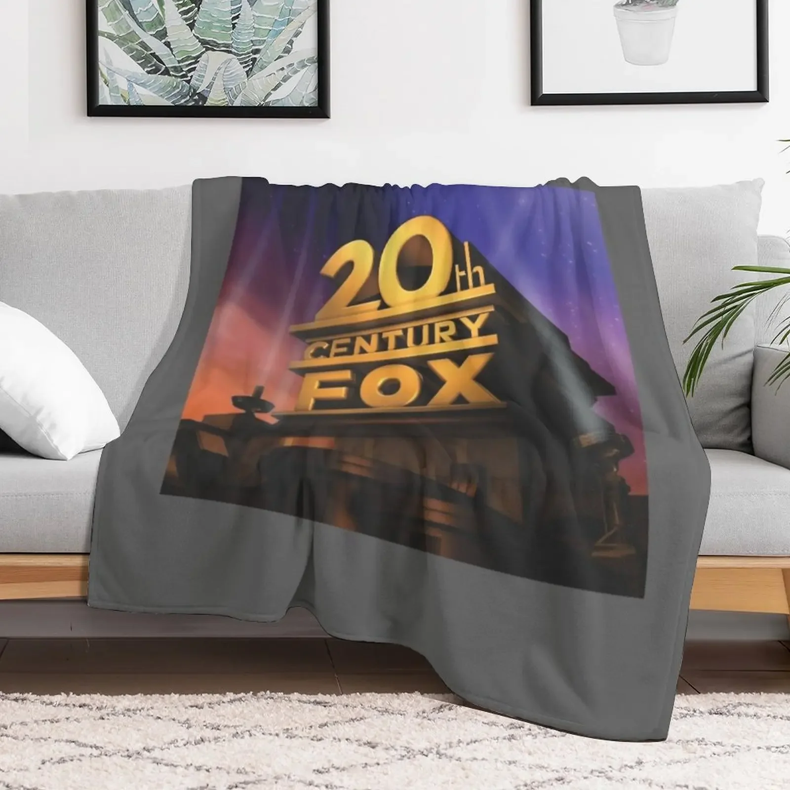 20th Century Fox Throw Blanket Baby Sofa Quilt Blankets