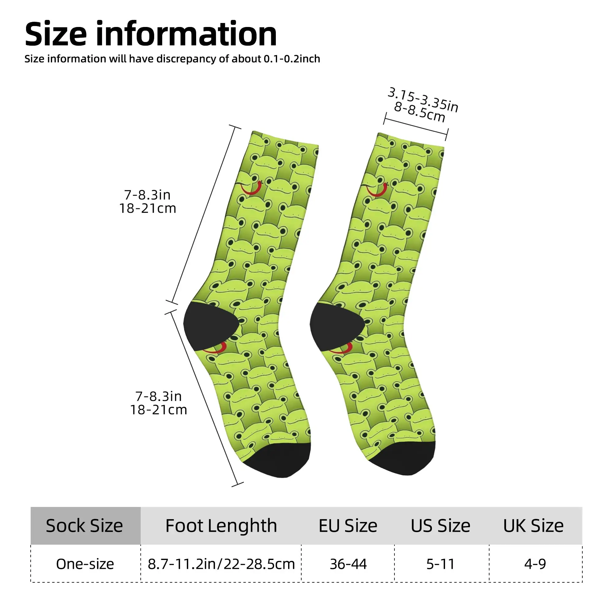 Kaos Kaki Frog Catching Fly Stoking Korea Kaos Kaki Pria Anti Selip Musim Dingin Kaos Kaki Lari Kustom Lembut Hangat