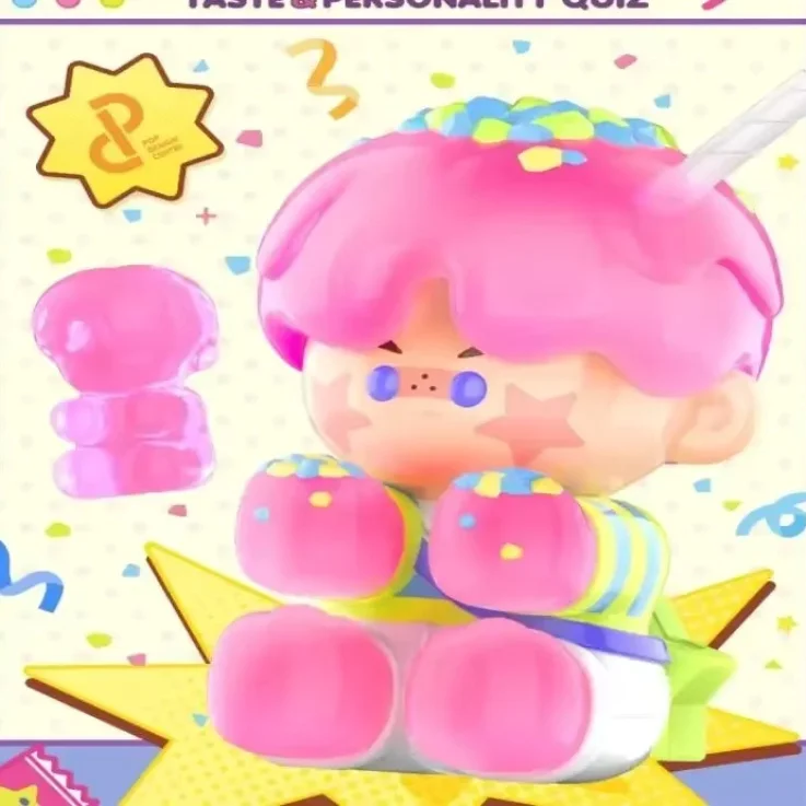 

POP MART PINO JELLY Taste Личность Тест Серия Слепая коробка Угадай Сумка Украшение рабочего стола Милая модель Подарок Девушка Слепая сумка Игрушки