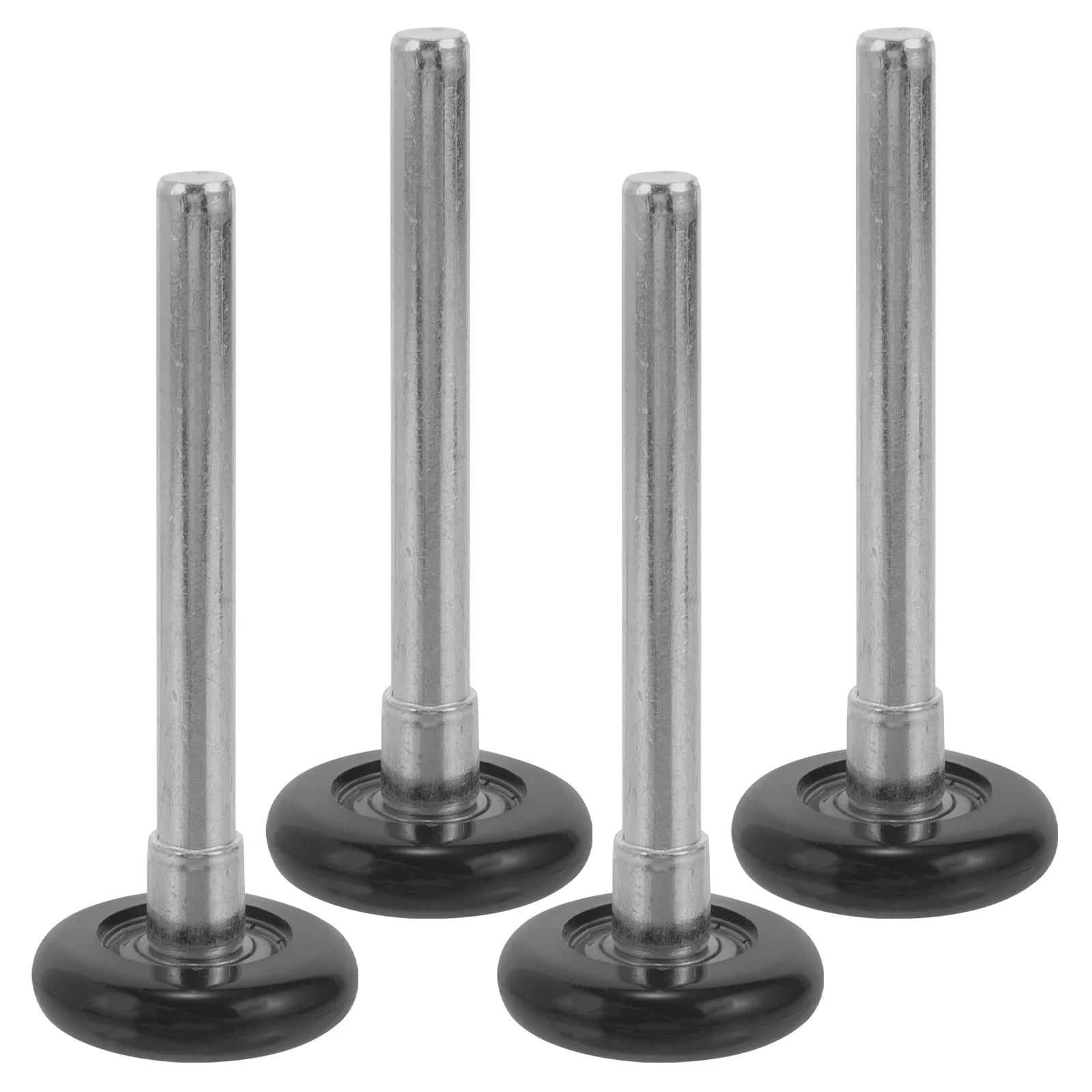 

4Pcs Nylon Garage Door Rollers Heavy Duty Replacement Wheels for Standard Wooden Doors Smooth and Quiet Rolling Performance