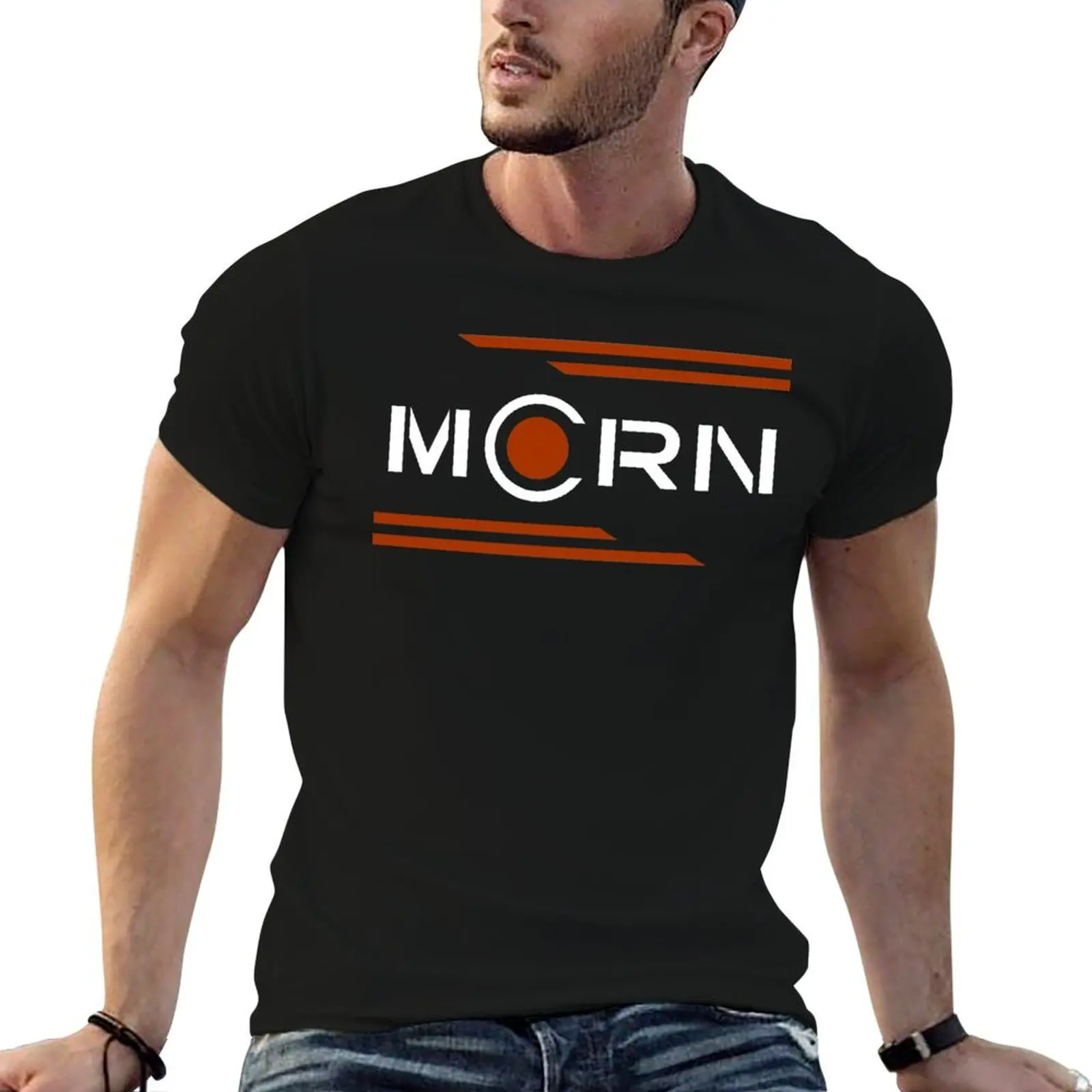 

MCRN Standard Logo Design Classic T-Shirt t shirt man plain t shirt man cotton man t shirts high quality luxury brand T-shirt