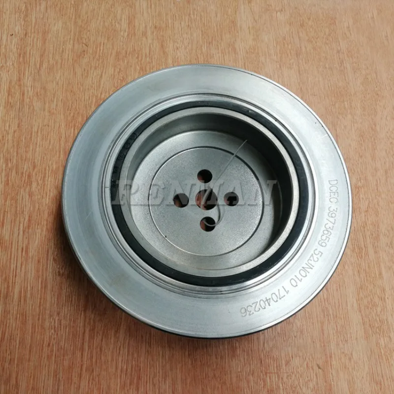 Suitable for Cummins Engine 6BT Torsional Vibration Shock Absorber 3973659 Diesel Engine Shock Absorber 8 Slot Diameter 235