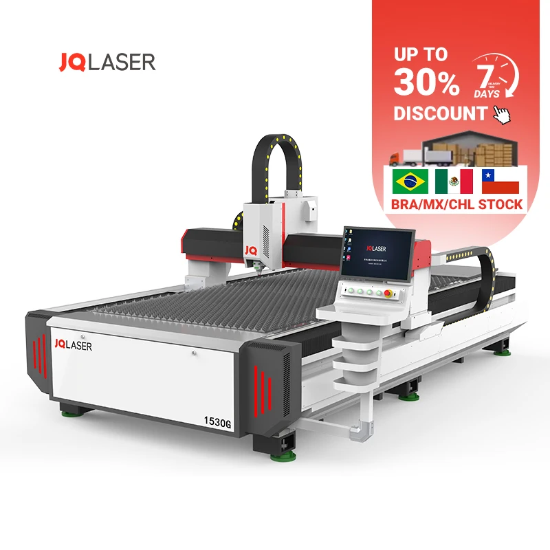 

Лазерный станок для резки металла JQ-1530G открытого типа, 3000*1500 мм, для резки стали