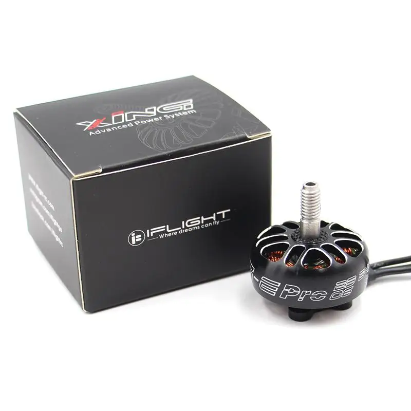 

Iflight Xing-e Pro 2306 1700kv 2450kv встроенный бесщеточный двигатель 2 ~ 6s Lipo 5 мм стальной вал для 5-дюймового пропеллера квадрокоптера дрона