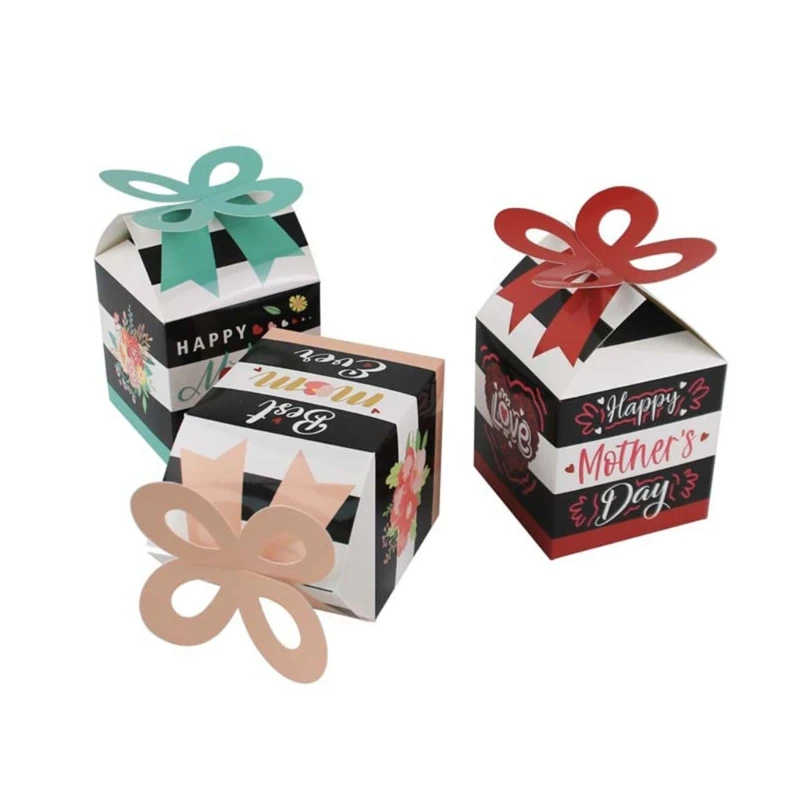 Mother Day Boxes,Mother Day Candy Boxes Mother Day Gift Bag Mother Day Goodie Boxes Chocolate Treat Boxes Party Decorations