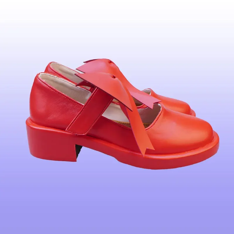 Anime Card Captor Sakura Cosplay Schoenen Halloween Carnaval Laarzen PU Lederen Schoenen Cosplay Prop Custom Made