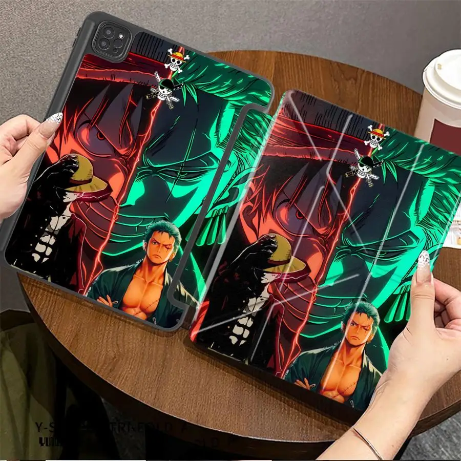 One Pieces Anime Zoro Tablet Case For iPad Mini 6 7 Air 4 5 