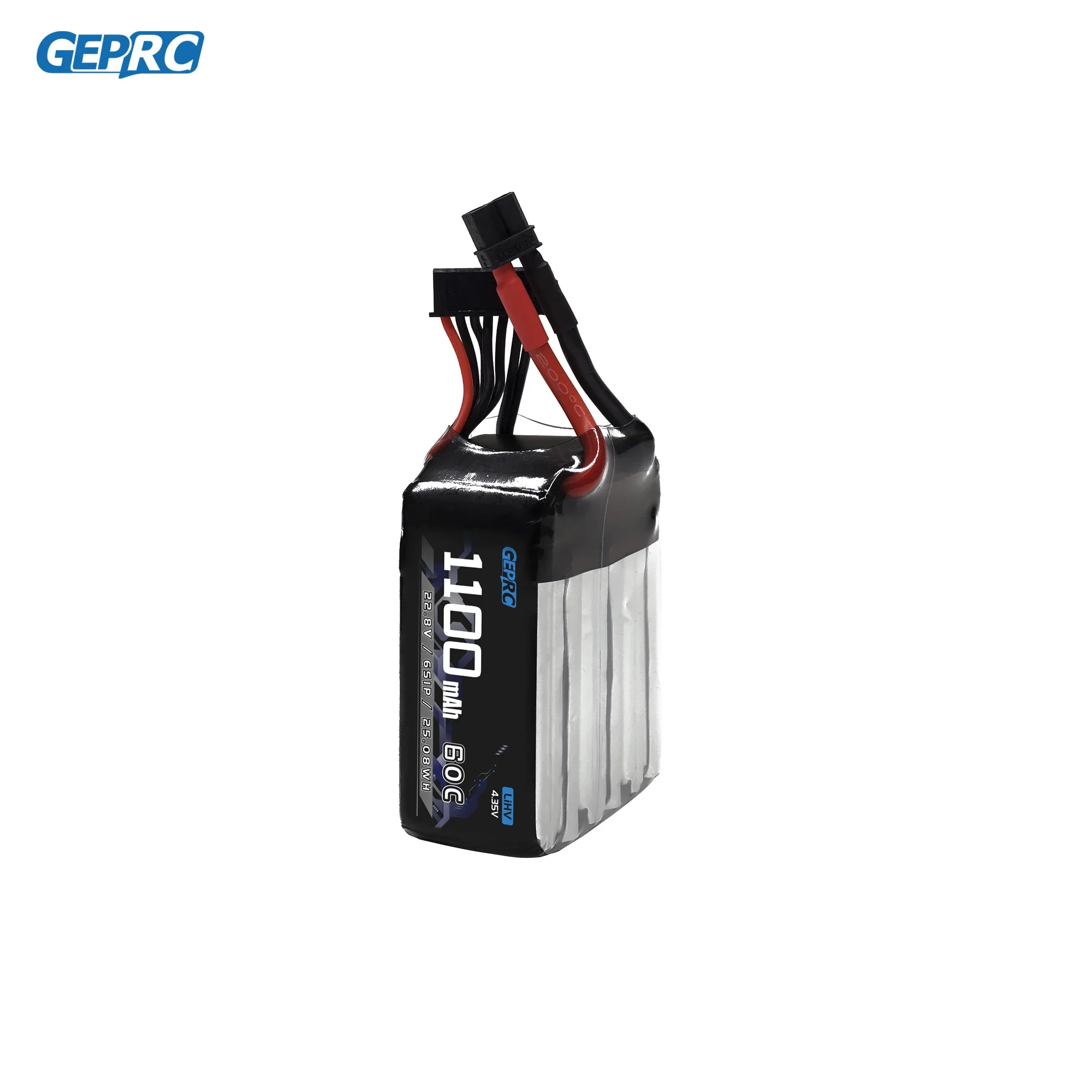 Geprc แบตเตอรี่ Lipo 60C 6S 1100mAh เหมาะสำหรับโดรนขนาด3-5นิ้วโดรนสำหรับโดรน RC FPV Quadcopter ฟรีสไตล์ชิ้นส่วนอุปกรณ์เสริมโดรน