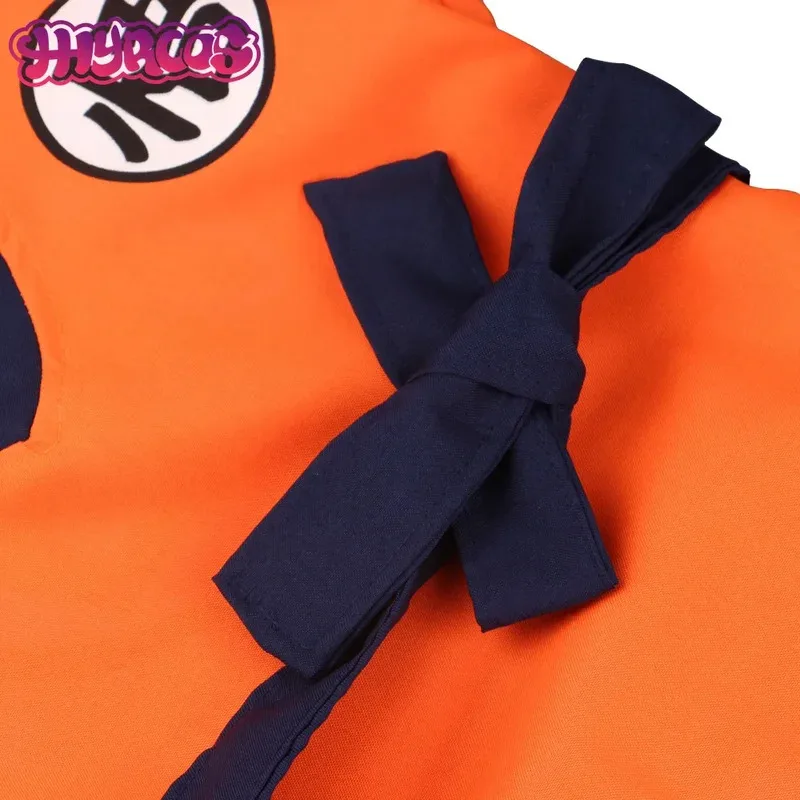 

CyAnime Косплей Герой У Конг Униформа Gui Wu Для Девочек Мальчиков Парики Полный Комплект Обуви Аниме Сон Гоку Косплей Костюм Карнавал Хэллоуин