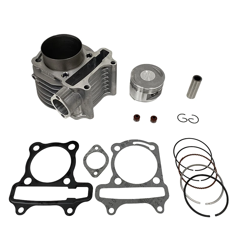 

Motorcycle Accessories Engine Parts 57.4mm Cylinder Kit Motor for GY6 125 152QMI 150 157QMJ 4T JONWAY ZNEN Roketa ATV Motoblock