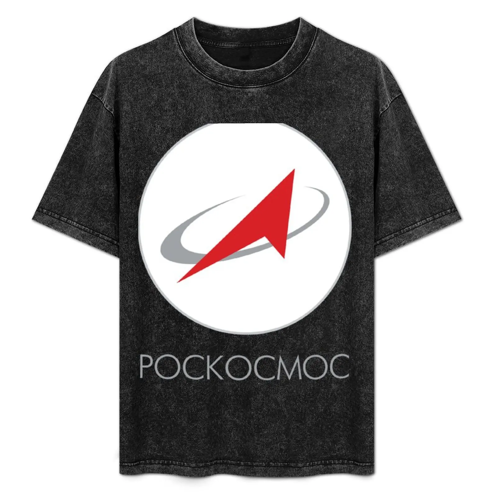 

Roscosmos Logo T-Shirt Plus Size Gym Sports T-Shirt