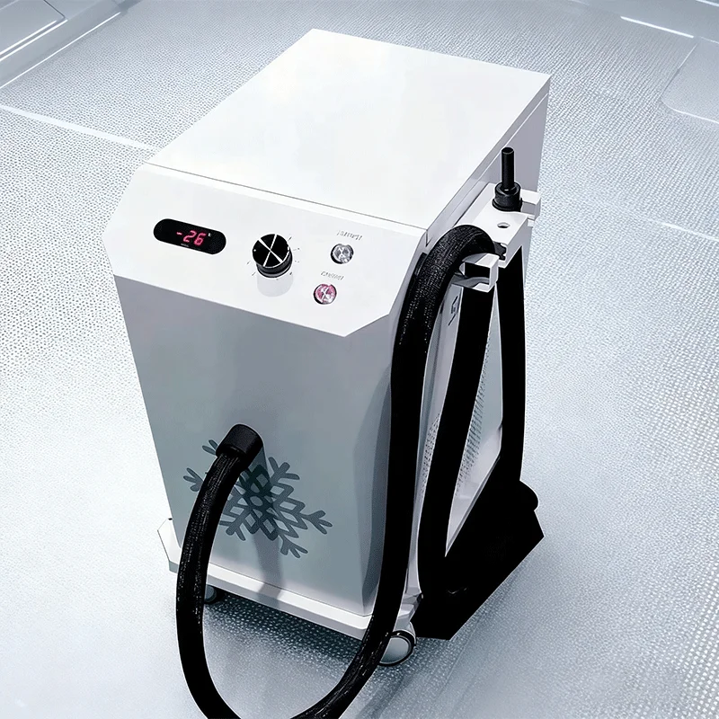 آلة علاج تبريد الجلد من Lcevind، نموذج شعبي، جهاز تخفيف التبريد لعلاج ما بعد التخفيف لتقليل الضرر