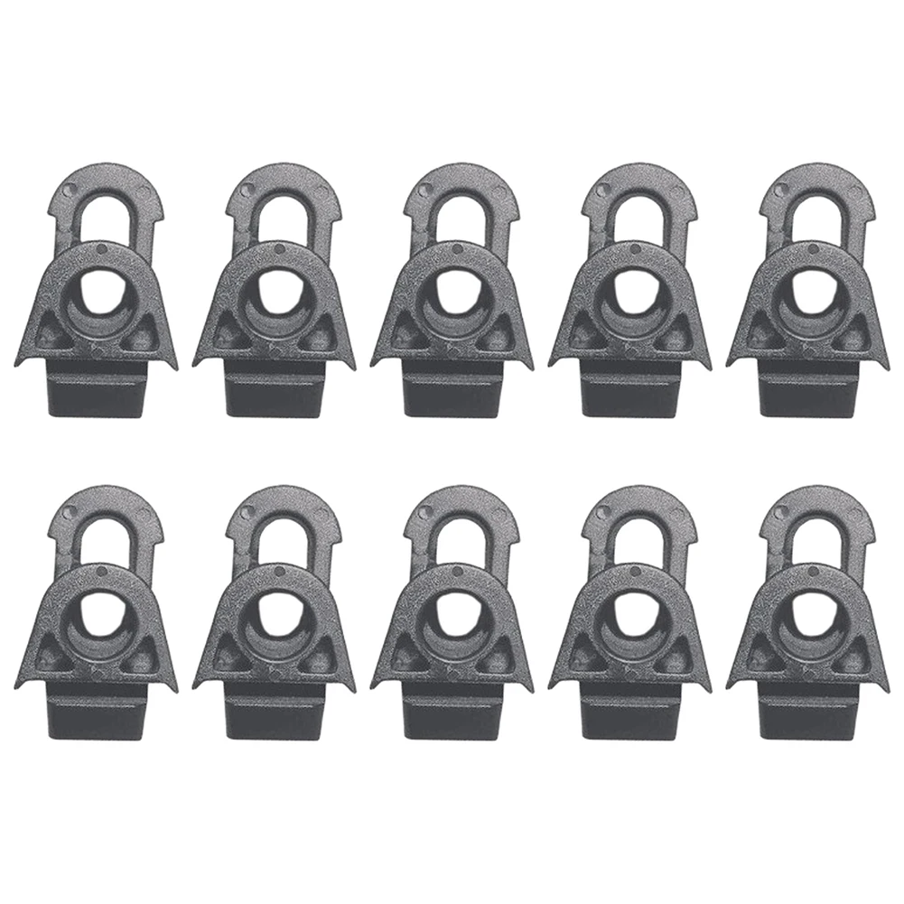 20Pcs Hood Bonnet Rod Clip OEM 7622907 For Fiat For Ducato For Boxer 1994+ For AlfaRomeo 145 146 For Opel For COMBO  For X12