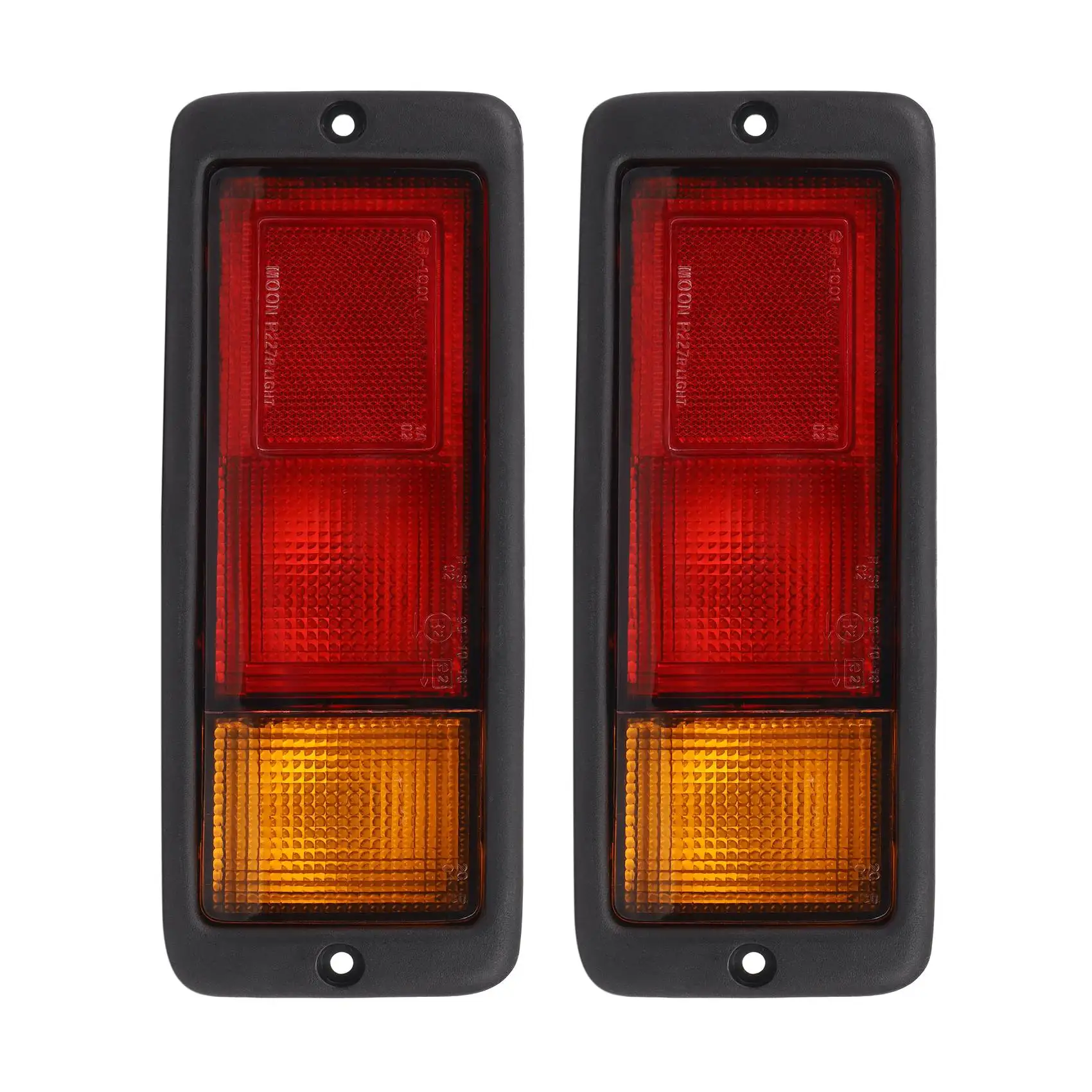 Luz Traseira Traseira Esquerda e Direita Lâmpada Adequada para Mitsubishi Pajero Montero Mb124963 Mb124964 2141946l-ue 214-1946r-ue Pcs