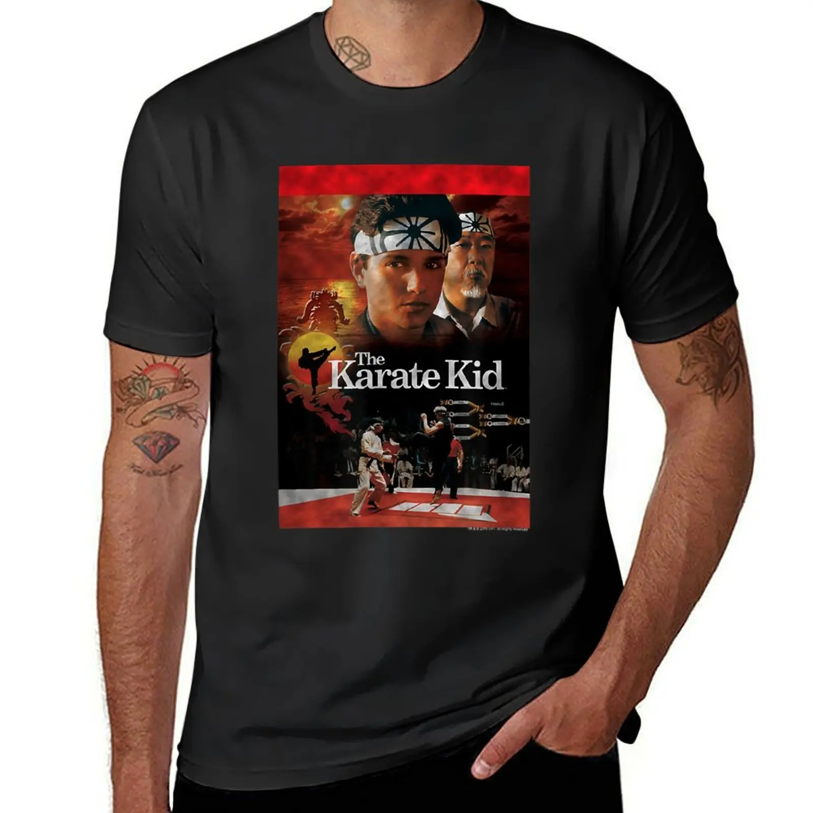 The Karate Kid Movie T-Shirt vintage customs design your own designer t shirt men