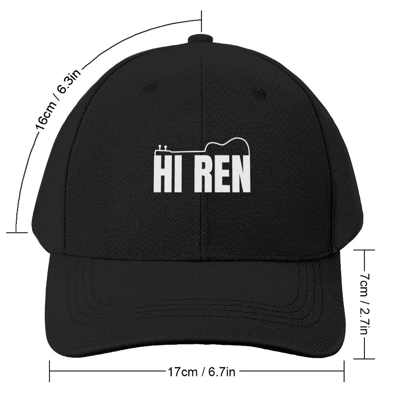 Hi Ren Gill Lyrics Merch Shirt Baseball Cap Hip Hop fashionable Men's Luxury Women's