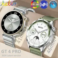 For Huawei GT 4 Pro Plus Smart Watch Men Women AMOLED NFC Compass Bluetooth Call IP68 Waterproof Smartwatch 2024 For IOS Android