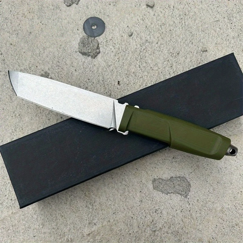 

Multi-purpose Fixed Blade Knife Nylon Fiberglass Handle D2 Steel Blade Outdoor Camping Fishing Portable EDC Knives with Sheath