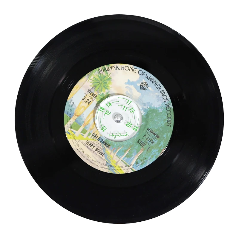 อะแดปเตอร์แปลงแผ่นเสียงไวนิล38มม. 7นิ้ว45รอบต่อนาทีอะคริลิคแผ่นเสียงเทคนิคอะแดปเตอร์ตรงกลาง