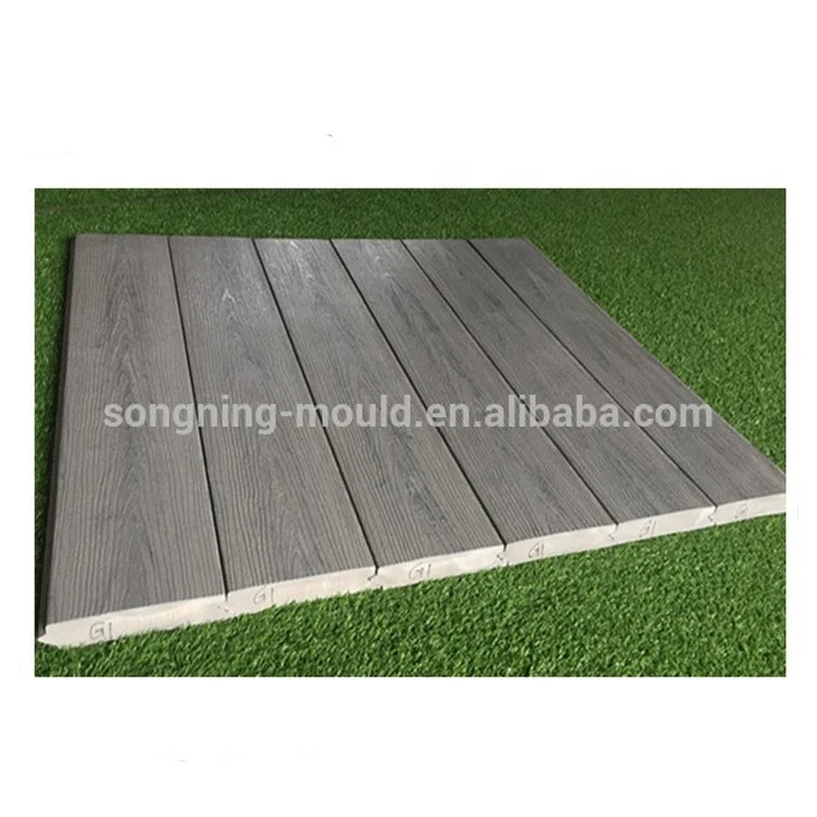 wood plastic composite flooring covering siding removable floor with Anti-UV