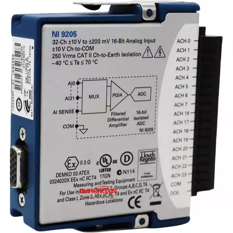 

NI-9205 32 channel C series voltage input module data acquisition card genuine in stock