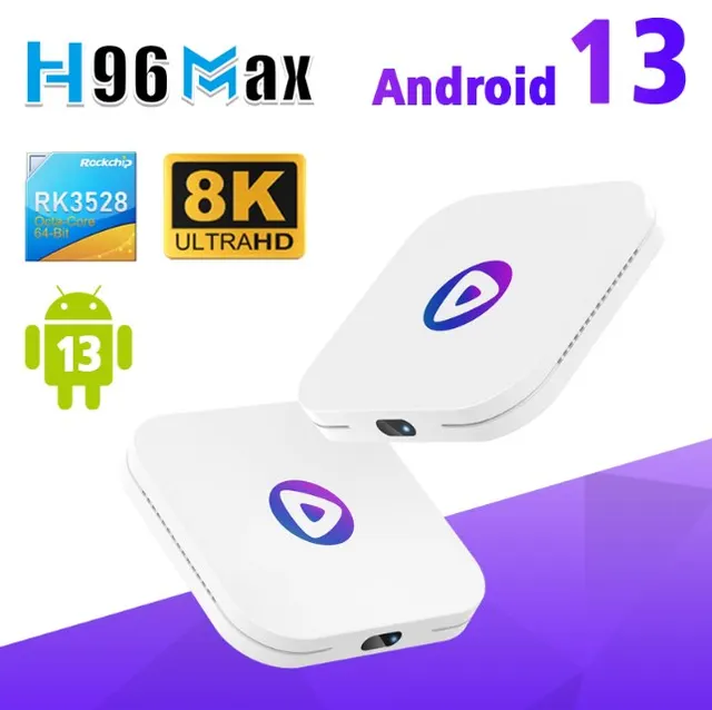 H96MAX M1 Smart TV Box Android 13 Rockchip 3528 Quad Core Support 4K Video  Decoding BT 4.0 Media Player Set Top Box - AliExpress 44