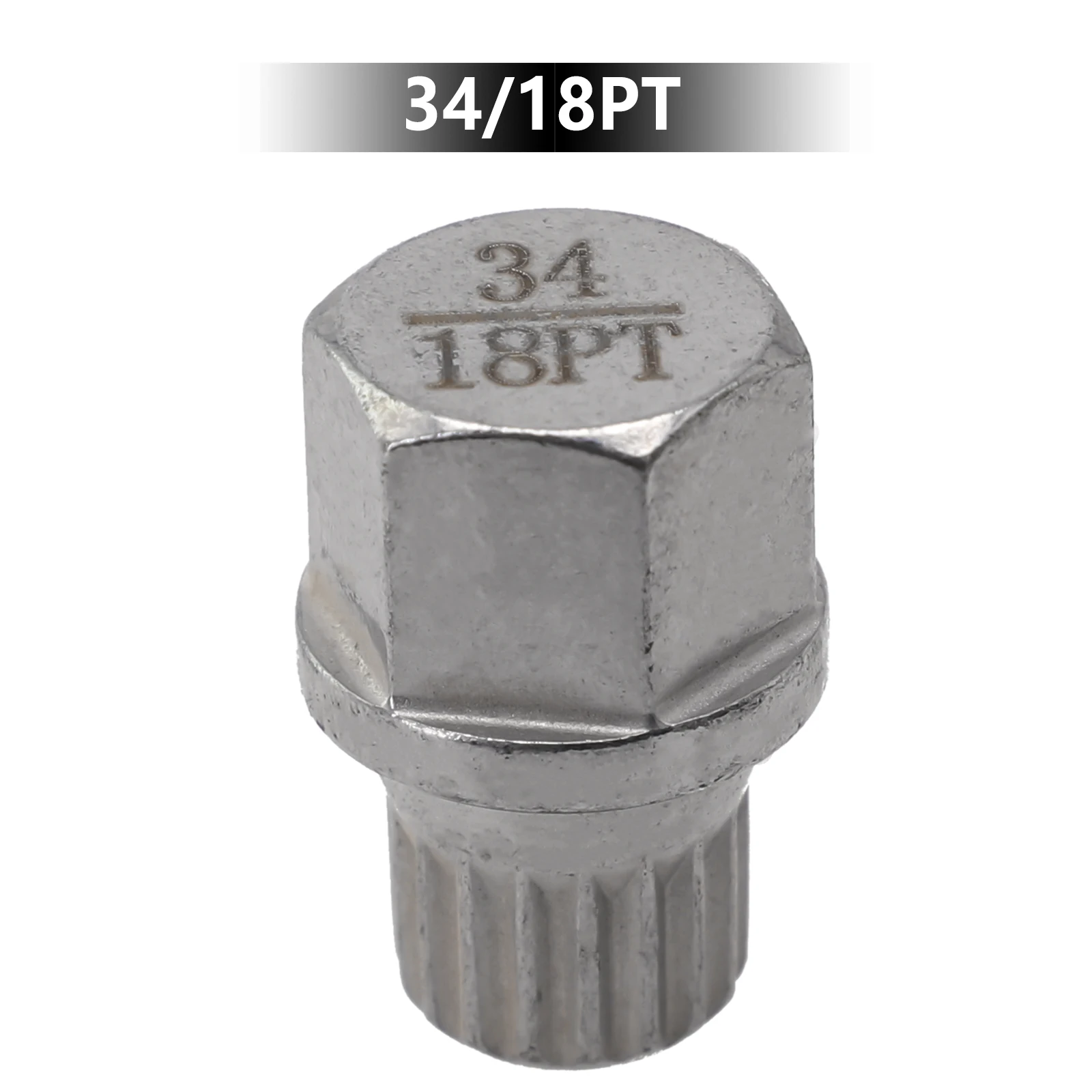 34/18PT Hollow Wheel Lock Lug Nut Removal Tool for BMW Vehicles Designed to Match Original Equipment Locking Patterns