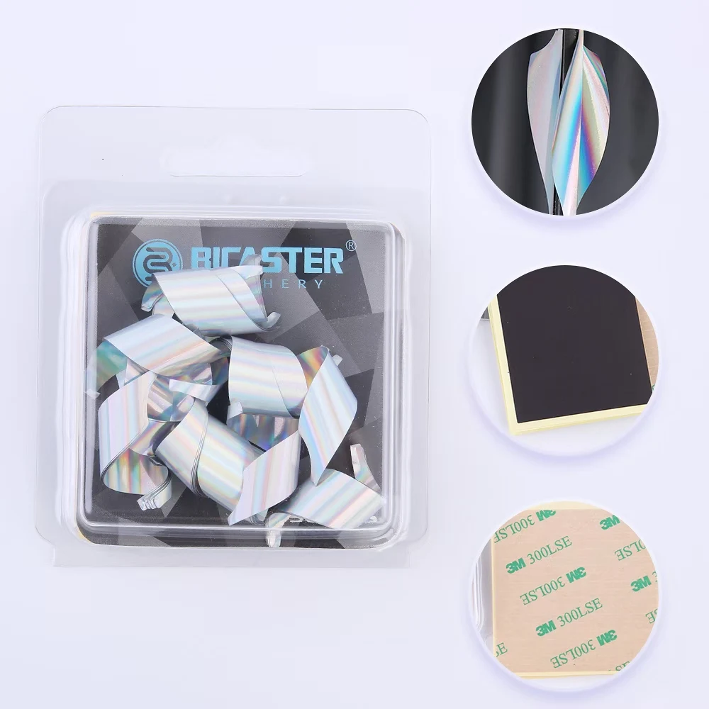 دوارات BICASTER Spin مقاس 1.75 بوصة RH Arrow Vanes - 50 قطعة
