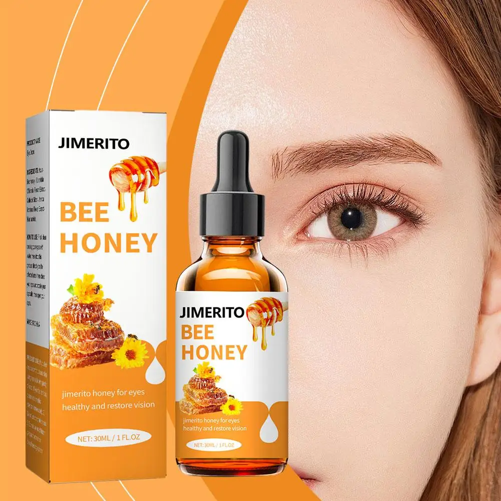 30ml Jimerito Honey For Eye, Jimerito Honey Eye Drops, Jimerito Bee Honey For Eye, Stingless Bee Honey Eye Drops Opieka zdrowotna