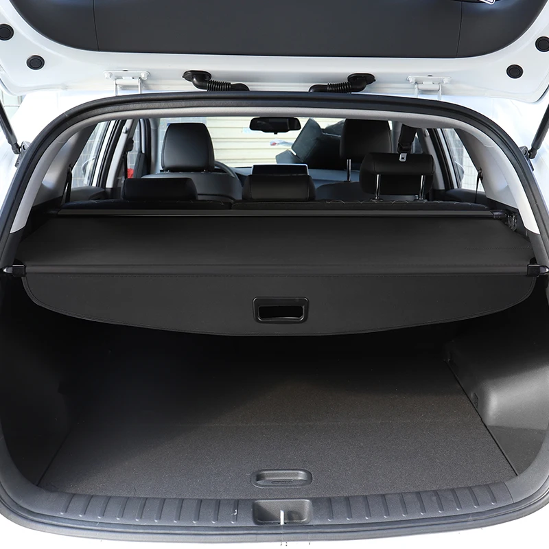 Picture 3: For Jeep Grand Cherokee L 5 seats 2023+ Retractable Trunk Cargo Cover Parcel Rack Anti-Peeping Shield Privacy Auto Accessories