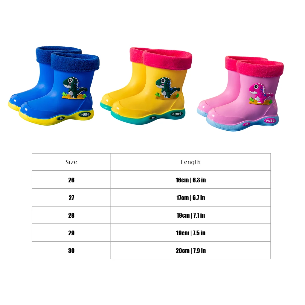 Comfortable Rain Shoes - Stay Dry Without Sacrificing Style Lightweight Rubber Rain Boots Rainboots Non-skid Waterproof