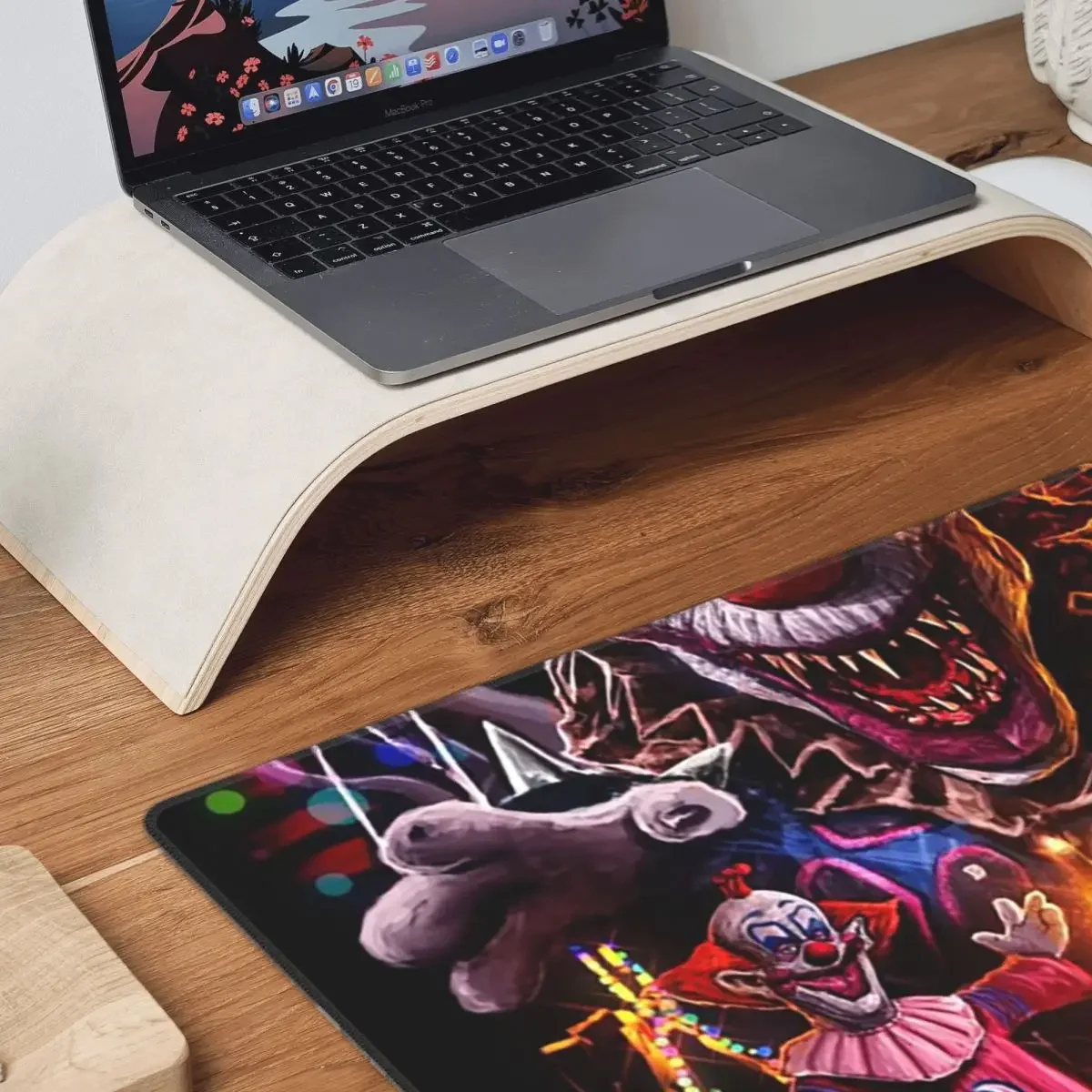 Killer Klowns From Outer Space Large Mouse Pad Computer Keyboard Mouse Mat Gaming PC Laptop Desk Mat Office Accessories Table