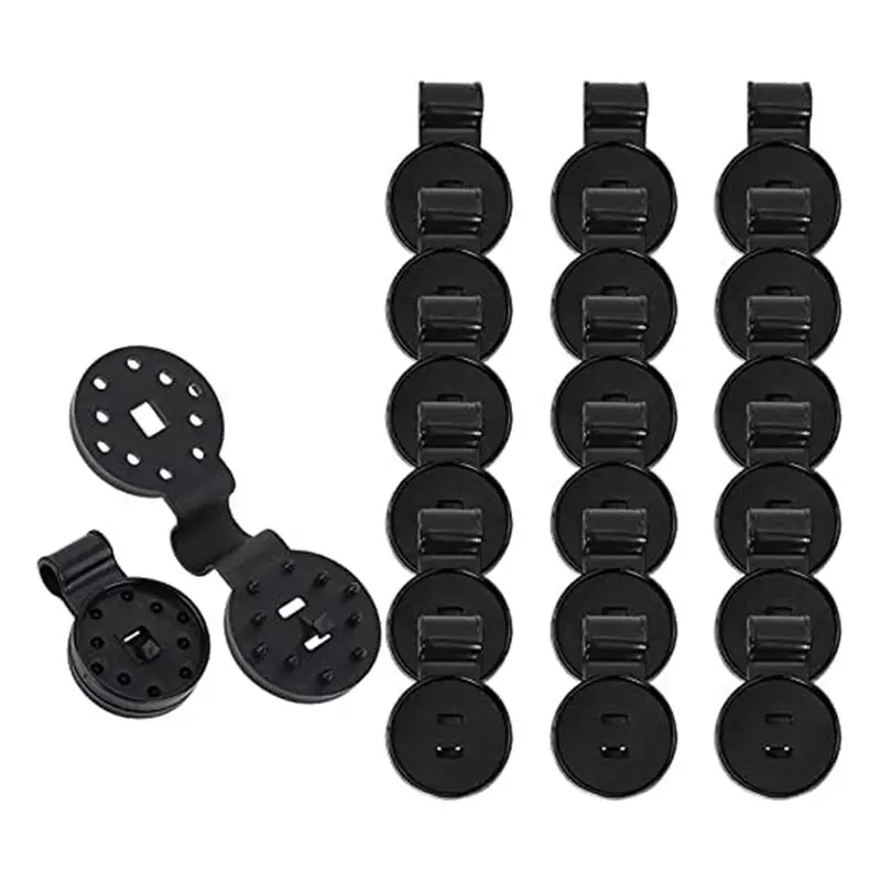 A36T-100 Piece Shade Cloth Heavy Duty Lock Grip Removable And Reusable Shade Cloth Plastic Clips Greenhouse Shade Cloth Fix Clam