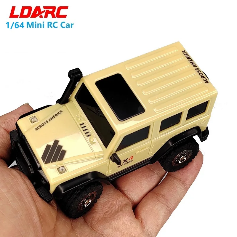 LDARC X43 V2 1/43 Crawler turbo RC car 4WD Remote control mini climbing indoor racing vehicle Toy off roader for Kids adult