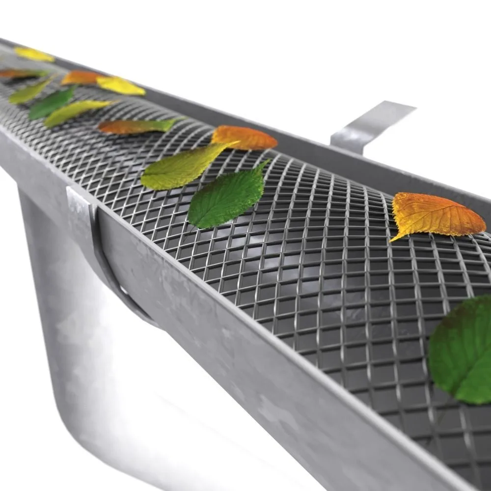 New 15cm×6m Mesh Guard Anti-Falling Net Plastic Gutter Leaf Prevention Mesh Strainer Filter From Leaves, Twigs, Branches