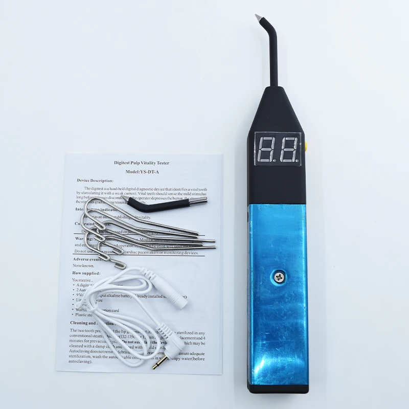 Dental Electric Endodotic Clinic Tooth State Tester Pulp Activity Detector Teeth Nerve Tester Root Canal Vitality Pulp Tester
