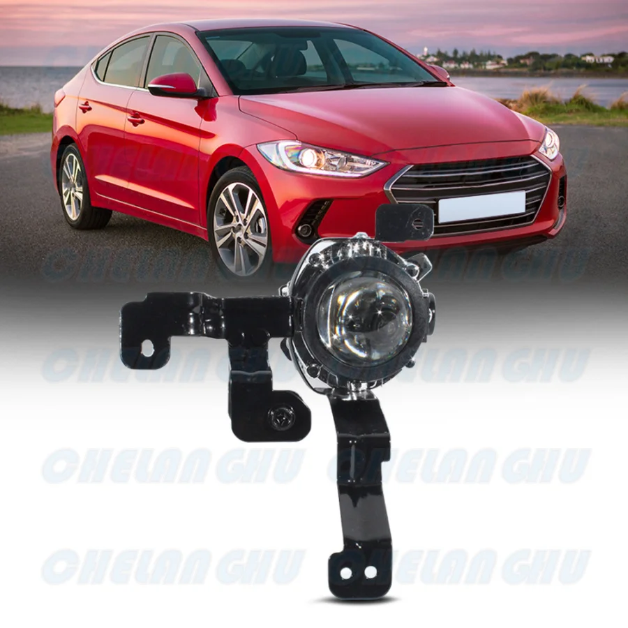For Hyundai Elantra 2016 car accessories Right Side Front Bumper Halogen 12V Fog Light Lamp 92202-F2000