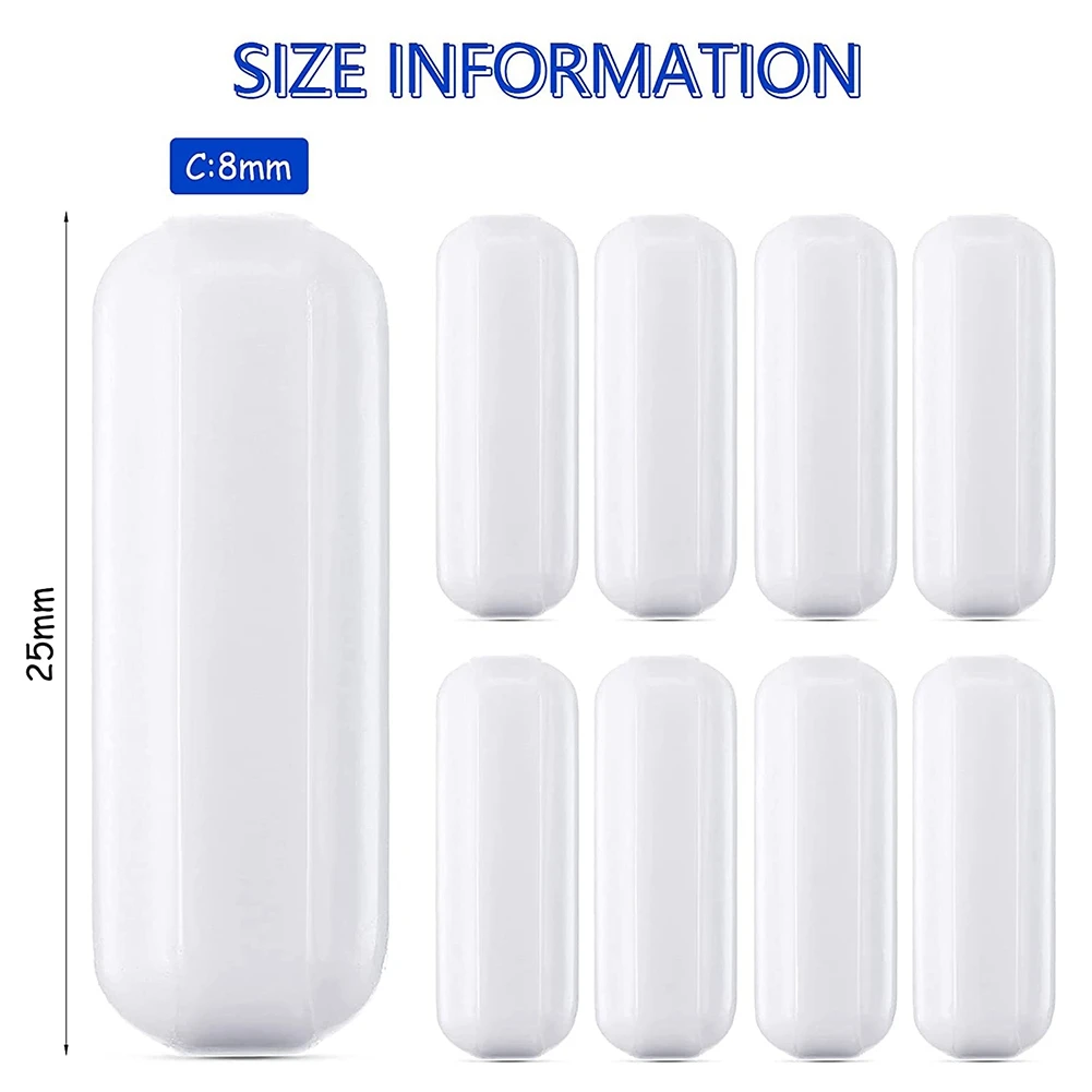 PTFE 마그네틱 교반기 믹서, 실험실 바, 교반 플레이트, 자석 교반 막대, 8x25mm, 16 개