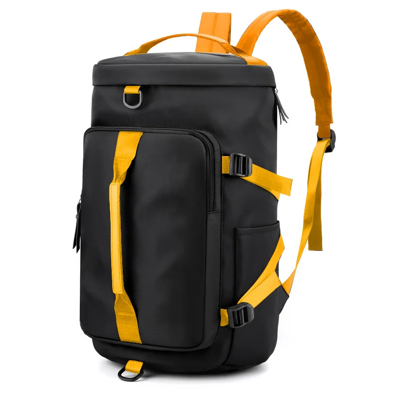 Novo saco de viagem de grande capacidade com compartimento independente separação seca molhada bagagem à prova dwaterproof água esportes mochila saco de fitness