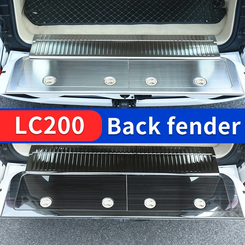 For Toyota Land Cruiser 200 LC200 Threshold Protection Board Toolbox Lexus LX570 Tailgate Modification Accessories