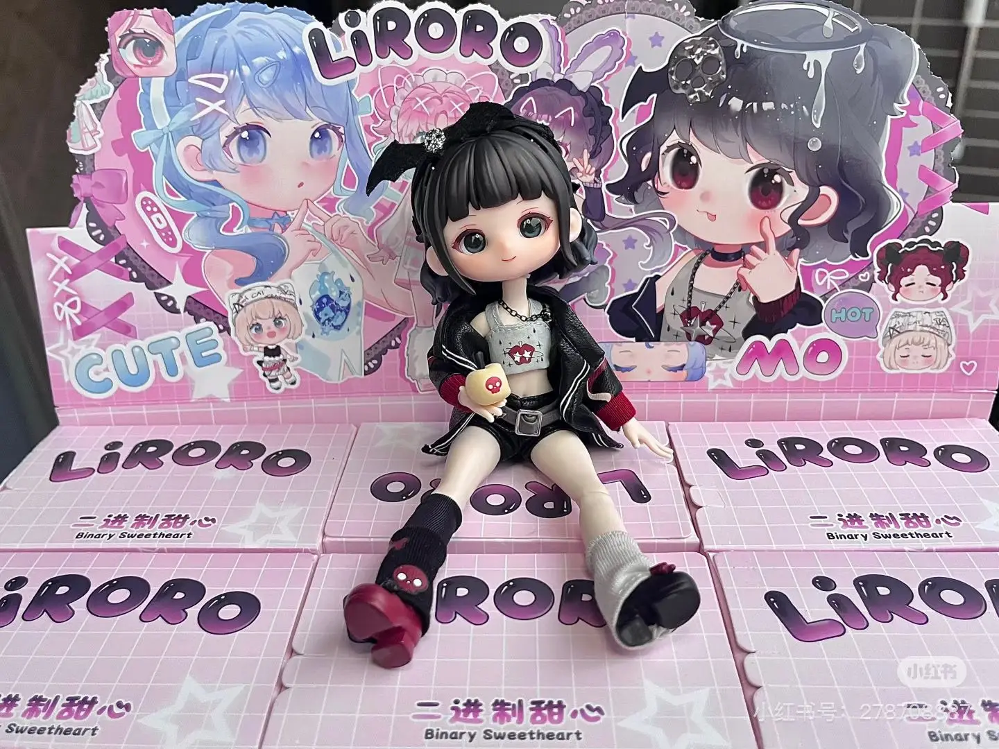 In Spot Liroro Blind Box 2.5 Binary Sweetheart Series Bjd Doll Trendy Play Ornament Handmade Mystery Box Toys Surprise Gift
