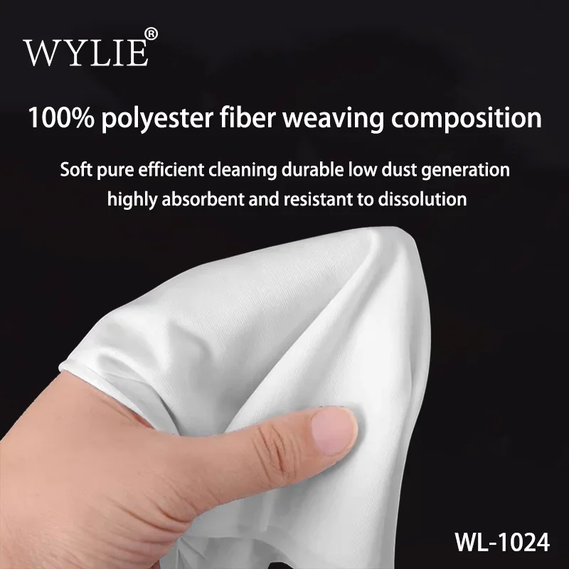 WYLIE WL-1024 Anti-Static Lint-Free Cloth 400PCS for Mobile Tablet Repair PCB Dust Contamination Removal Oil Absorption Tool