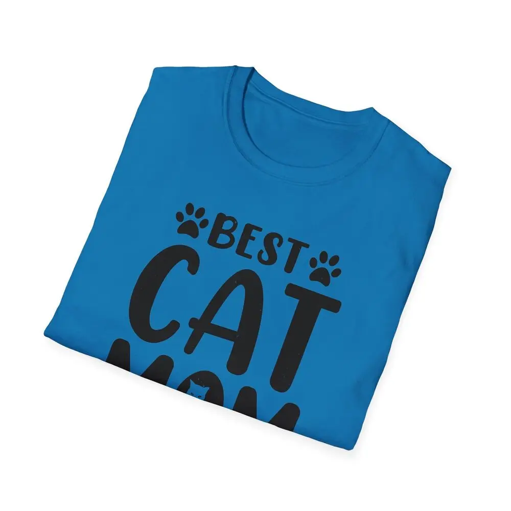 Best cat mom ever Unisex Softstyle T-Shirt