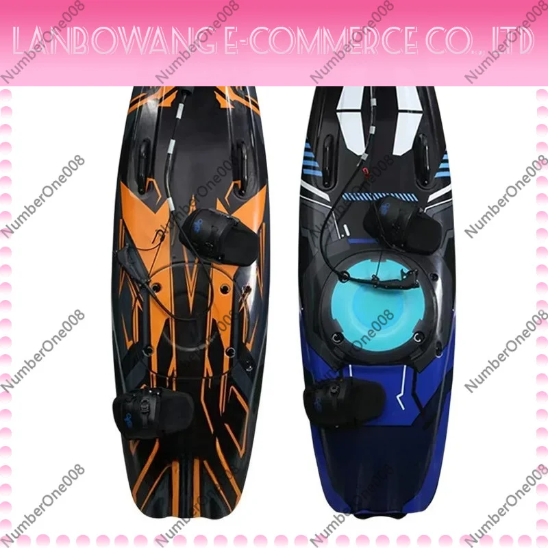 118cc Gas Powered Surfboard, Carbon Fiber Jet Board for Water Sports, Stand Up Motorized Surfboard Fuel Engine Propulsion