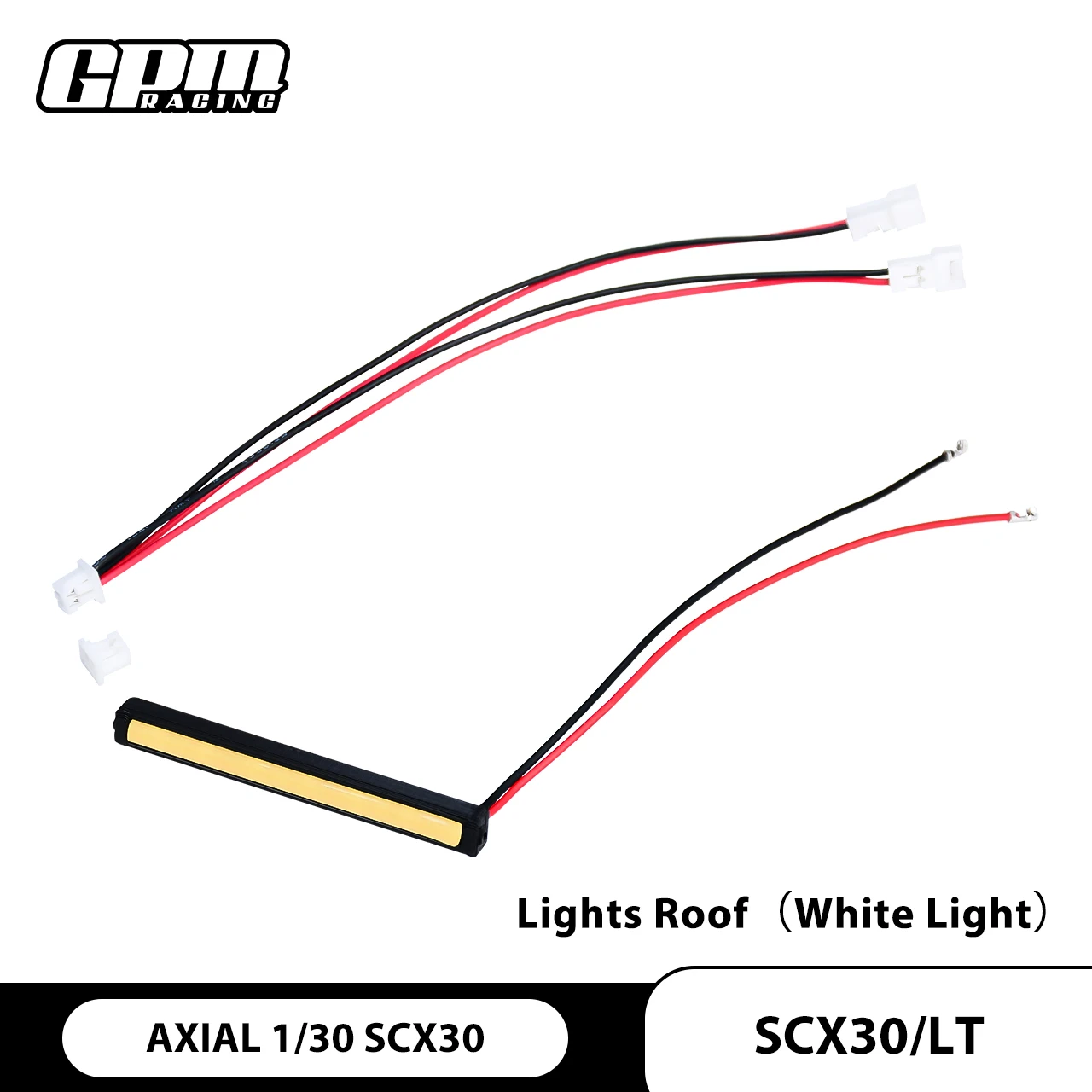 GPM Lights Roof（Yellow Light / White Light）AXIAL 1/30 SCX30 Jeep Wrangler JLU （AXI-2261）